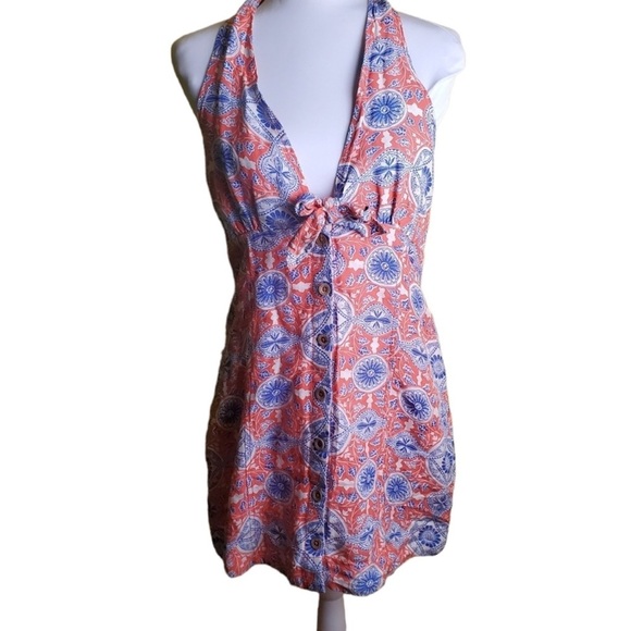 Maeve Dresses & Skirts - NWT Anthropologie Maeve Halter Mini Dress